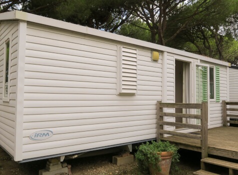 mobil-home exterieur