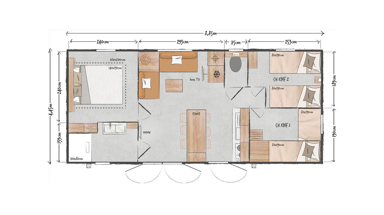 Mobil-home O’HARA 884 - 6