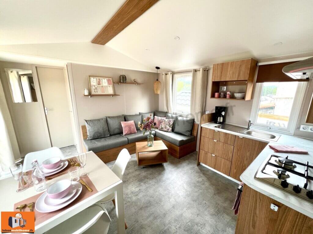 Mobil-home IRM HABITAT AZALEE – FACE MUSCADE - 1