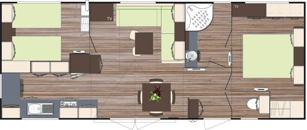 Mobil-home O’HARA O’TINY 980 - 8