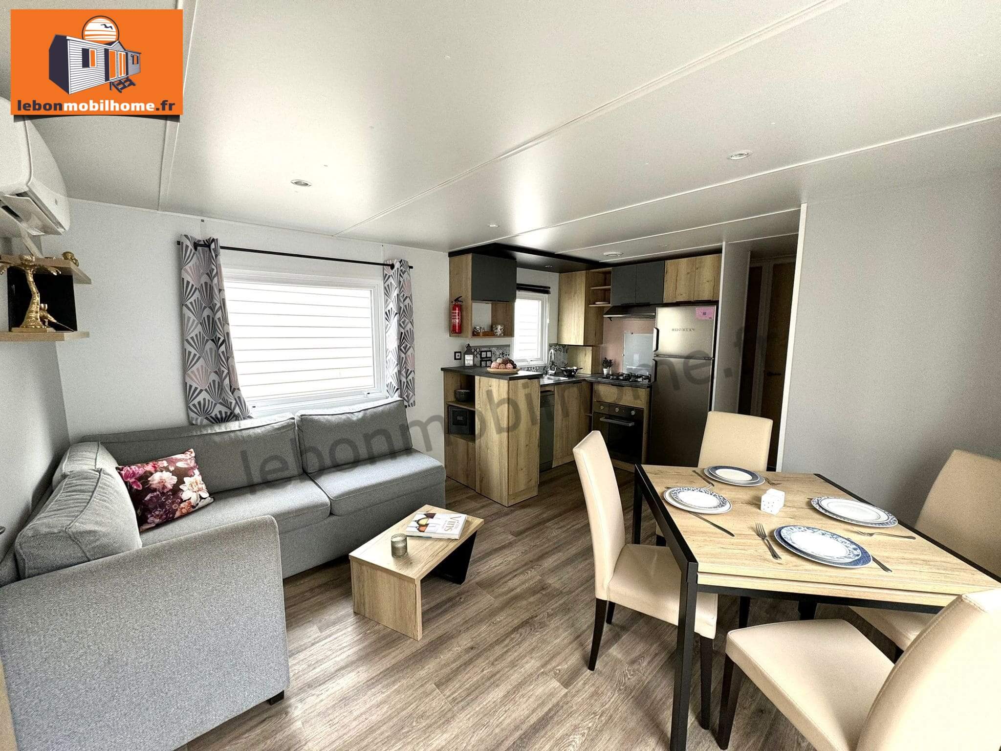mobil-home parcelle