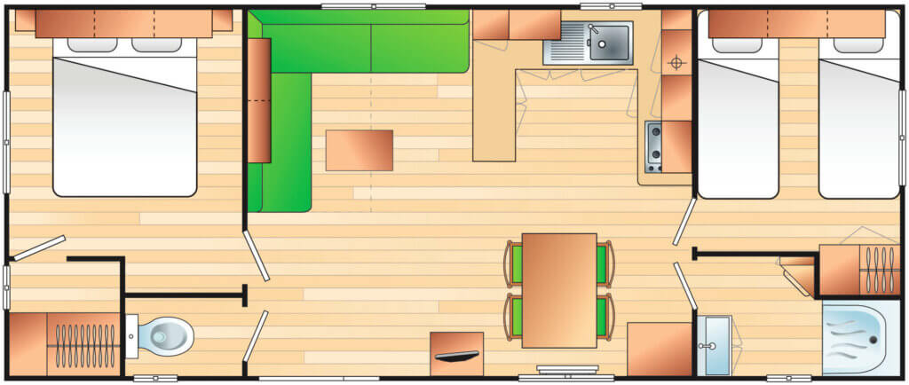 Mobil-home IRM SUPER SELENIA 2 - 11