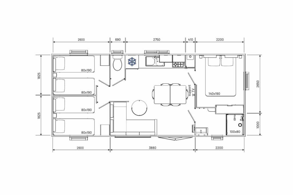 Mobil-home Trigano Evolution 35 - 9