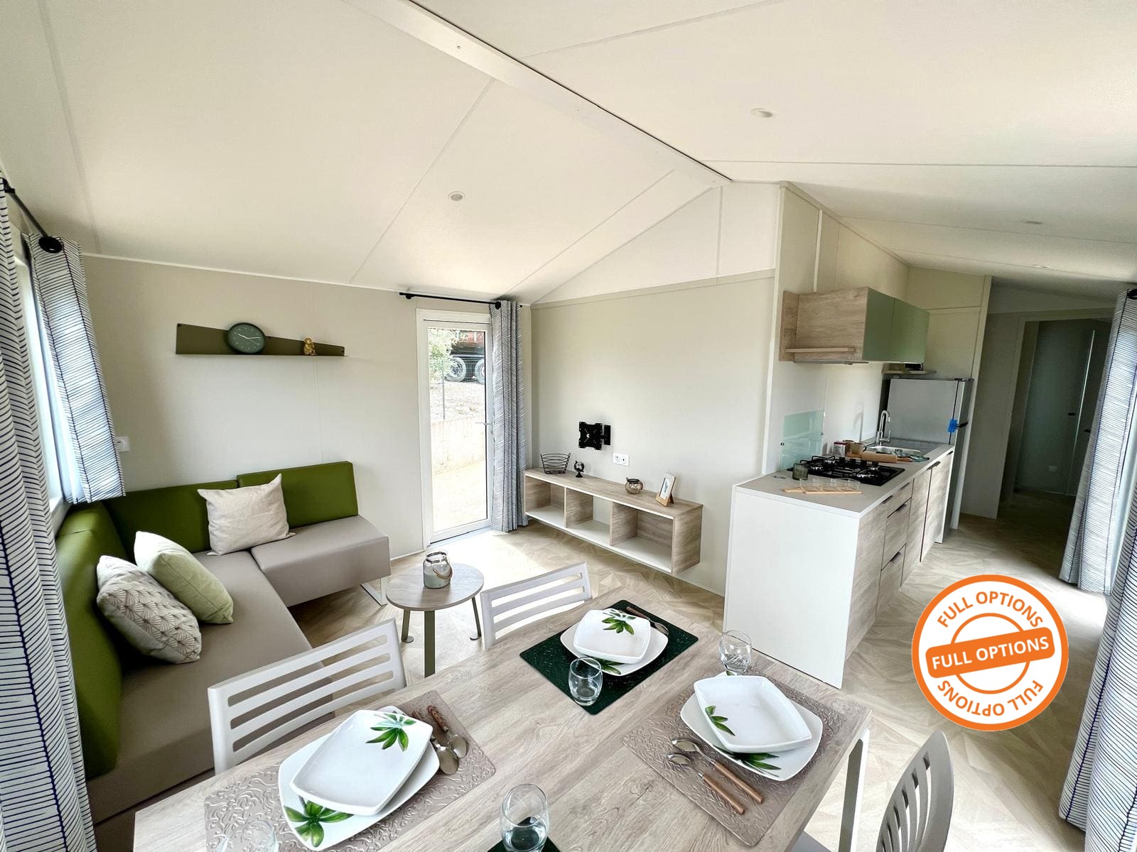 Mobil-Home Neuf RIDEAU BERGAME 87.2 – ASPECT BOIS