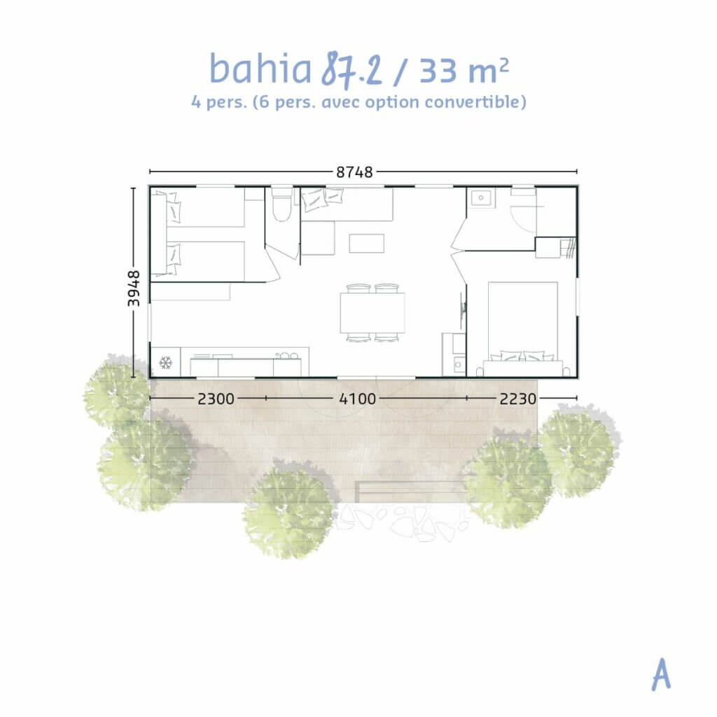 Mobil-home RIDEAU BAHIA 87.2 - 7