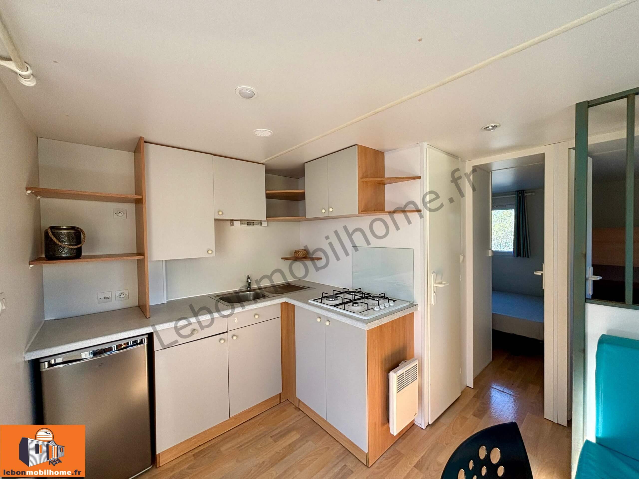 Achat mobil home LOUISIANE Méditerranée BOIS 2 chambre(s) - 32 m² - 10 ...