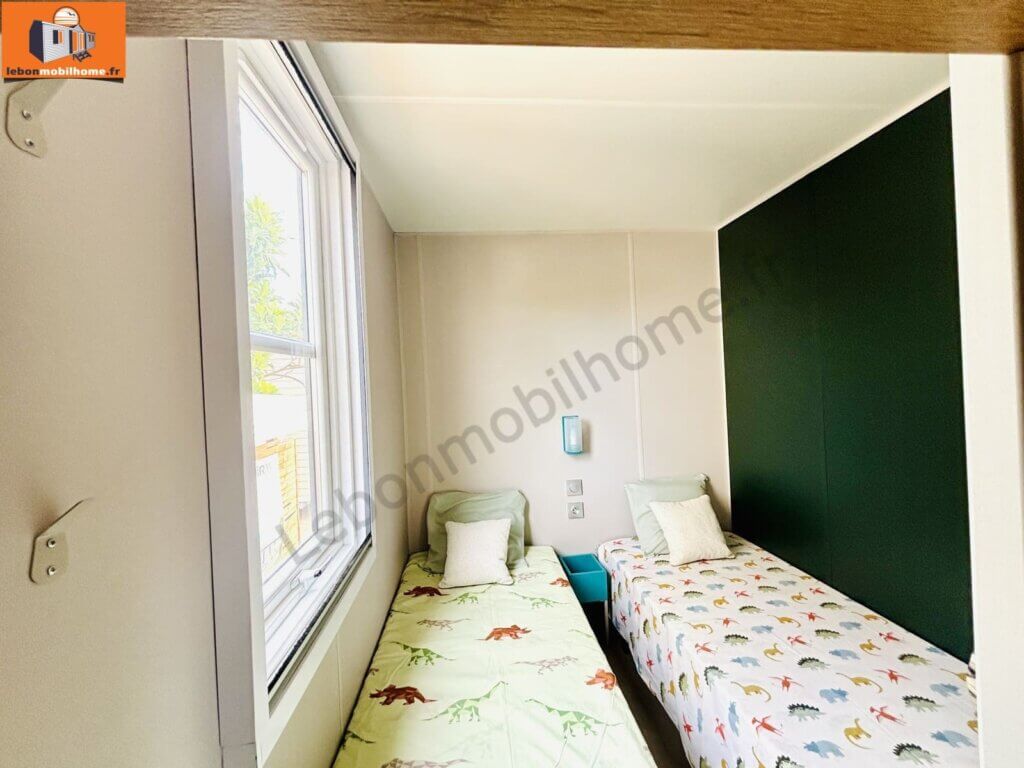 Mobil-home O’HARA 884 Toit 1 Pente Bardage Petits Tasseaux - 5