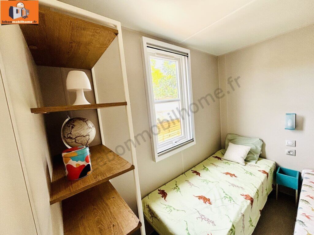 Mobil-home O’HARA 884 Toit 1 Pente Bardage Petits Tasseaux - 8