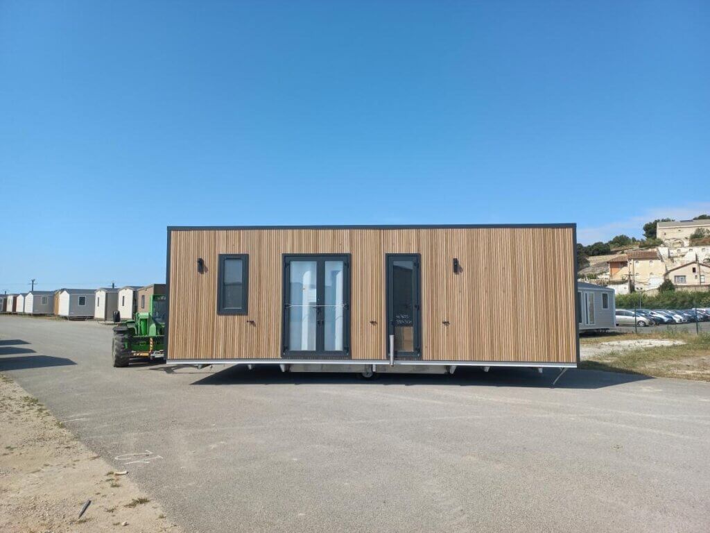 Mobil-home O’HARA 884 Toit 1 Pente Bardage Petits Tasseaux - 7