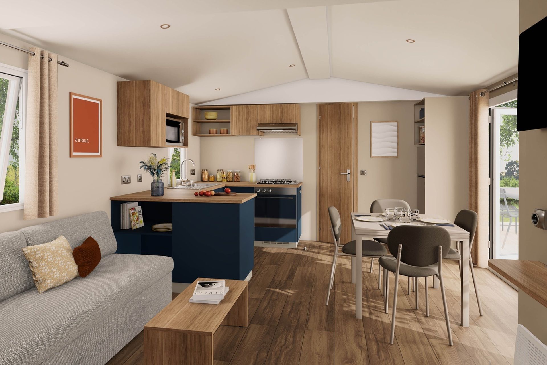 Mobil-Home Neuf IRM Habitat Violette