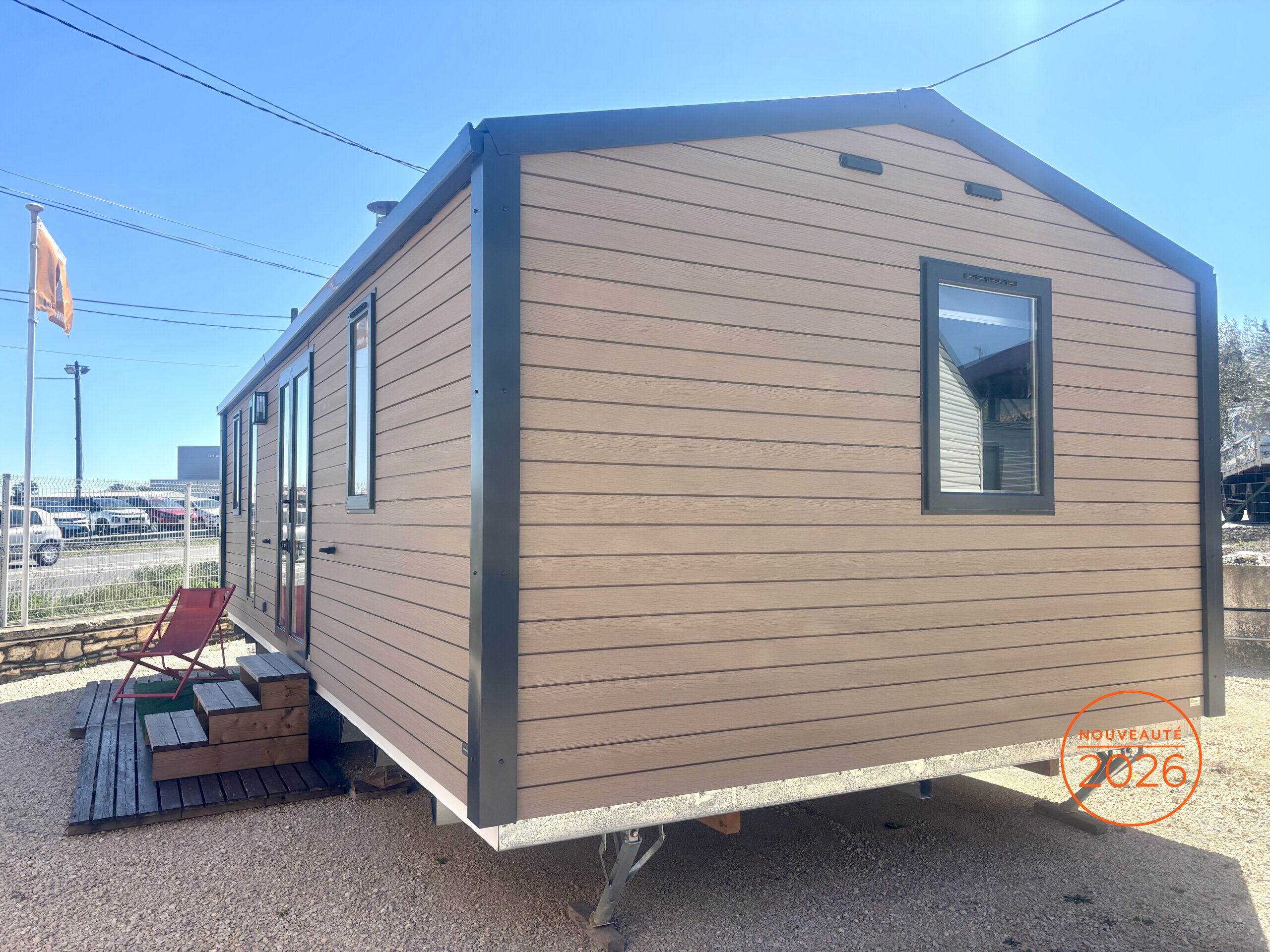 Mobil-Home Neuf IRM HABITAT MIMOSA – 4 FACE MUSCADE
