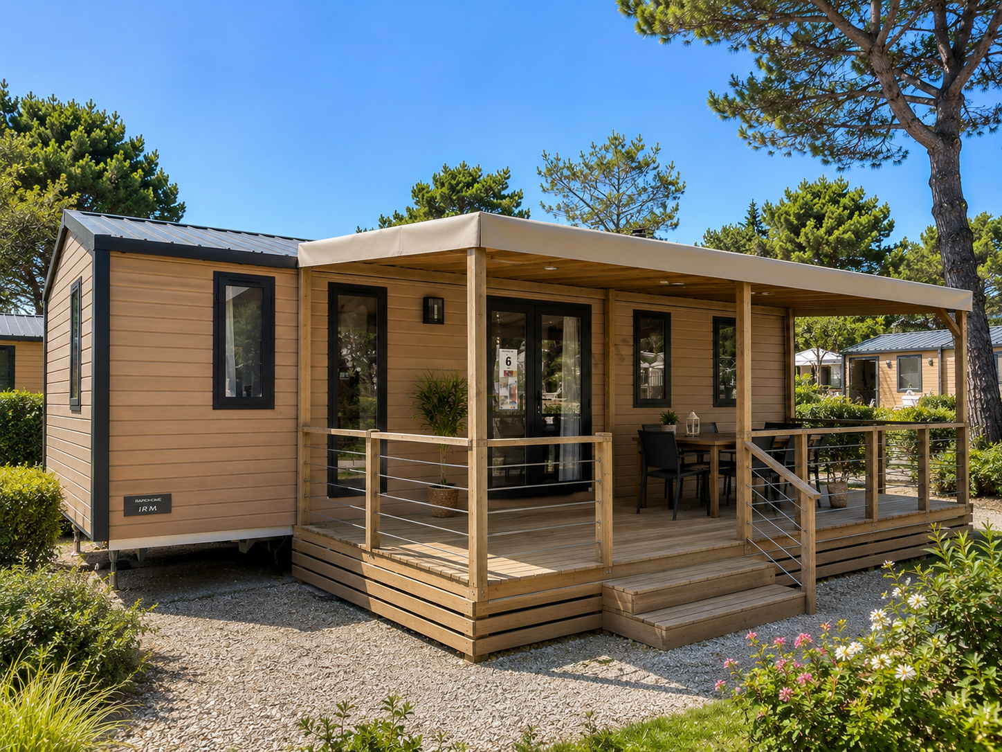 MOBIL-HOME NEUF CLÉ EN MAIN SUR PARCELLE DANS LE VAR - 21620
