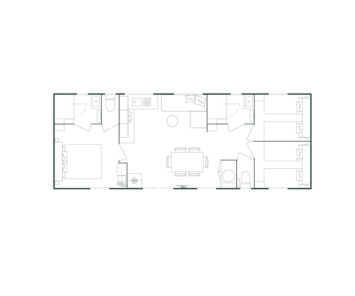 Mobil-home RIDEAU GALAPAGOS 106.3 S - 2