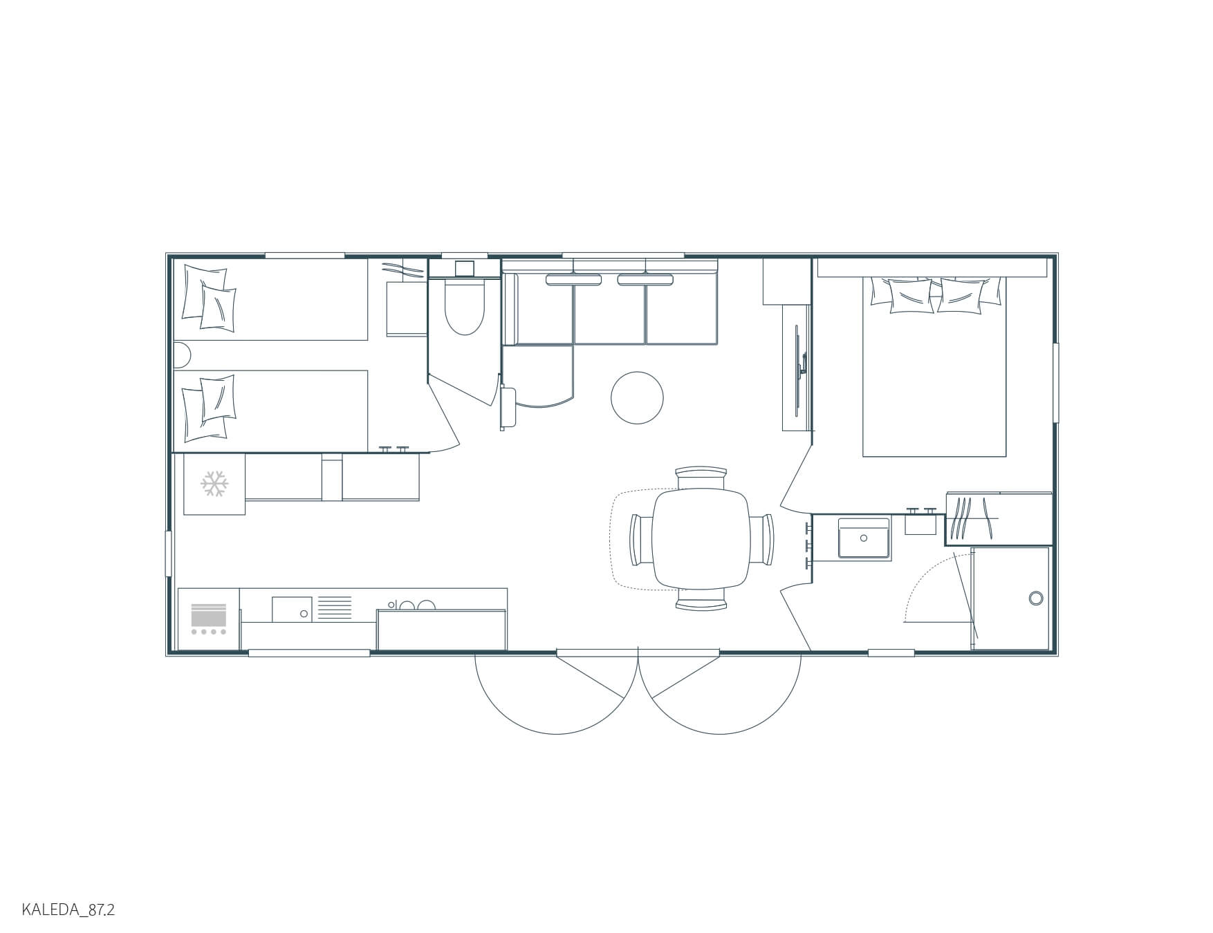 Mobil-home Rideau Kaleda 87.2 - 6