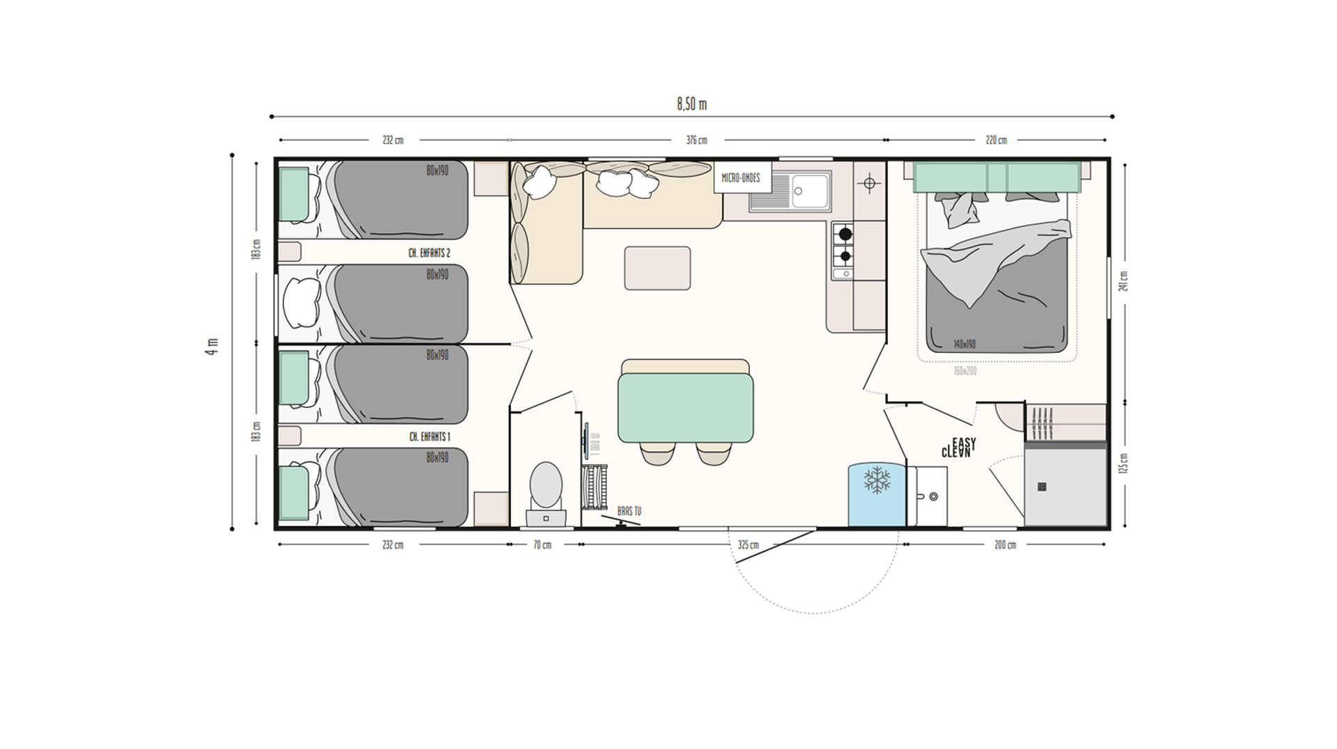 Mobil-home IRM SUPER CORDELIA - 4