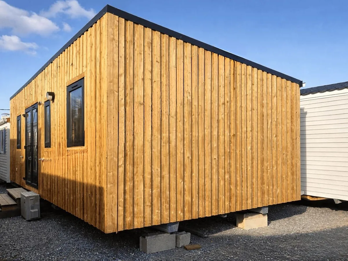Mobil-home TRIGANO EVO 33.3 – BARDAGE BOIS